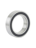 Silver Bontrager LLH replacement hub bearing for 20x30x7mm Bontrager hubs, shown in a close-up view.