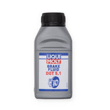 Bleedkit Liqui Moly DOT 5.1 brake fluid container for high-performance hydraulic brake fluid, 250ml capacity.