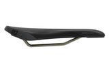 Ergon SM Enduro Men Pro titanium saddle showing ergonomic design and lightweight construction for mountain biking.