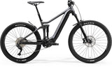 Merida eOne-Forty 400 e-Mountain Bike with Shimano EP600 motor, anthracite and black frame, ready for off-road adventures