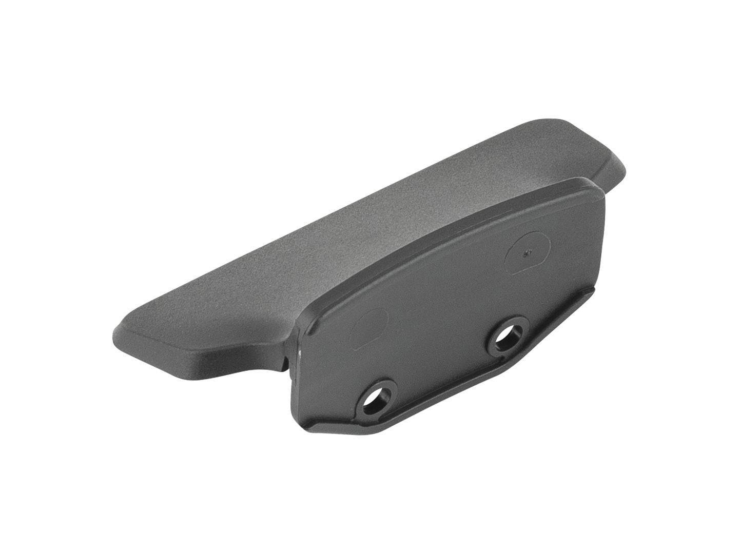 Trek 2023 Fuel EXe Alloy main pivot mud flap in black, frame protection accessory for mountain bike components.
