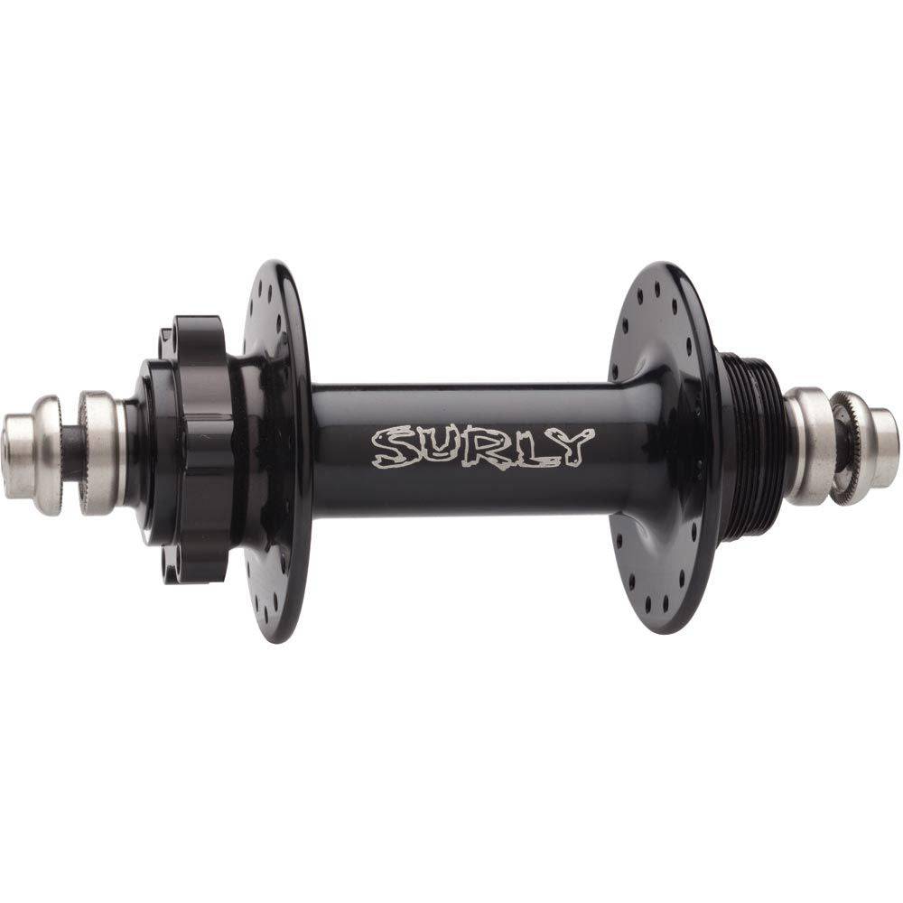 Surly Ultra New mountain bike disc hub with 32H, 135mm fixed, durable and convertible mountain bike component.