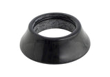 Trek Domane SLR headset top cover in carbon for front IsoSpeed system, bike frame component with sleek black finish.