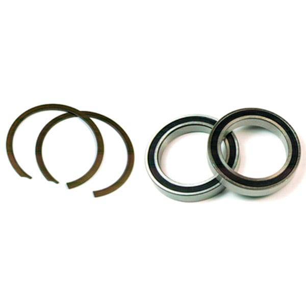 Wheels Manufacturing BB30 bottom bracket service kit with ABEC-3 bearings and clips for bicycle components.
