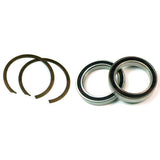 Wheels Manufacturing BB30 bottom bracket service kit with ABEC-3 bearings and clips for bicycle components.
