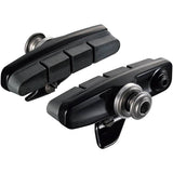 Shimano Dura-Ace R55C4 cartridge brake shoes for alloy rim calipers, pair of high-performance cycling brake components.