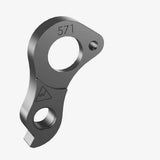 Wheels Manufacturing CNC machined derailleur hanger dropout for bike components, designed for precise replacement and durability.