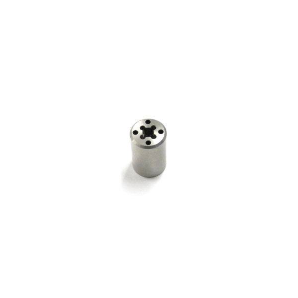 Fox Tool 4 Spline Spool Valve End Cap Socket for DYAD RT2 suspension repair, workshop tool for bike suspension maintenance.