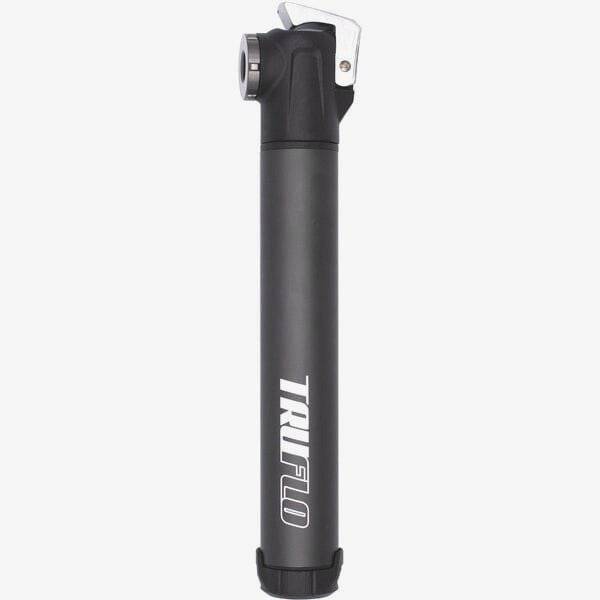 Truflo Air Switch Pocket Mini Pump for bike tires, compact accessories with high volume and pressure.