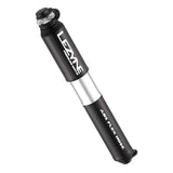 Lezyne Pressure Drive hand pump with ABS flex hose for Presta and Schrader valves, compact bike pump accessory