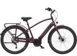 Electra Townie Path Go! 10D EQ step-over e-hybrid bike with Bosch motor and 27.5-inch tires, featuring a comfortable upright design.