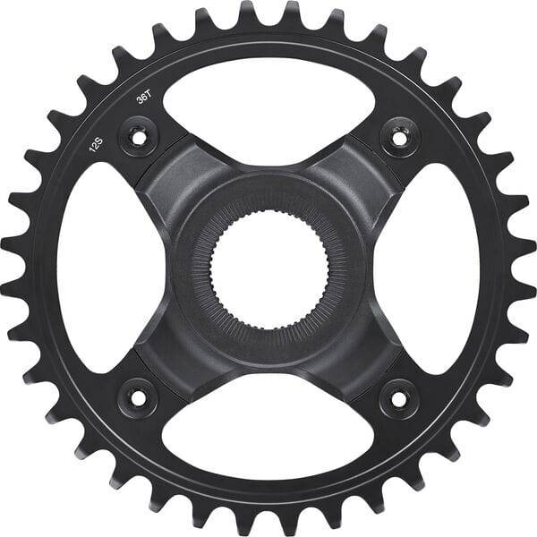 Shimano STEPS SM-CRE70-12-B 12spd single chainring 36T, w/o chain guard, chain line 55mm | Swinnerton Cycles