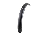 Bontrager Marlin rear fender for 29-inch Marlin+ bikes, durable mudguard accessory mounted on bike wheel.