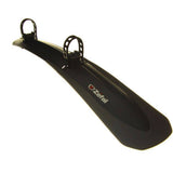 Zefal Croozer Road front mudguard for 700c road bikes with tool-free mounting, preventing mud and water splashes during rides.