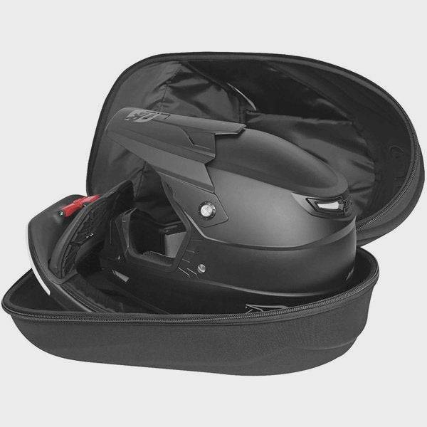 OGIO ATS helmet and goggles gear case with adjustable padding for protection, designed as a versatile accessories storage solution.