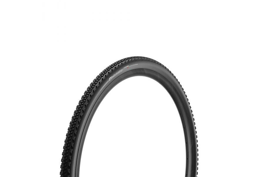 Pirelli Cinturato Cross H 700x33c tubeless ready cyclocross and gravel tyre with SpeedGRIP nylon tread for off-road riding.