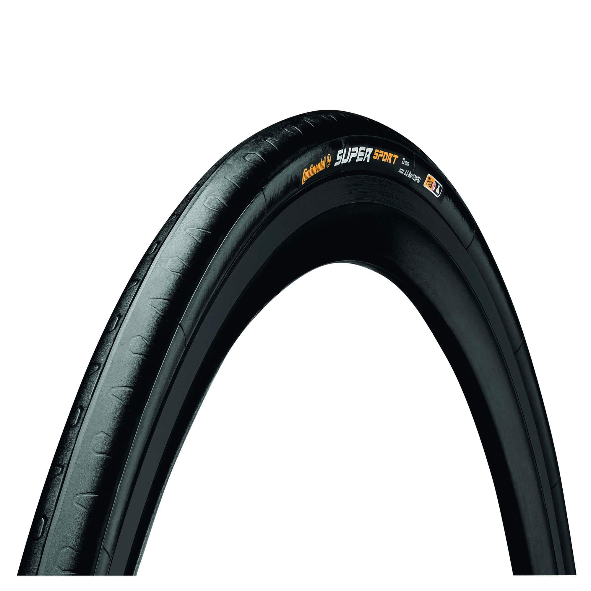 Continental Super Sport Plus Tyre - Wire Bead: BLACK/BLACK 700X28C | Swinnerton Cycles