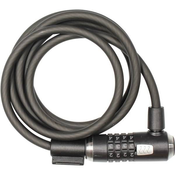 Kryptonite Kryptoflex 1018 resettable combo cable lock, 10mm x 180cm, for securing bikes and gear with a flexible steel cable