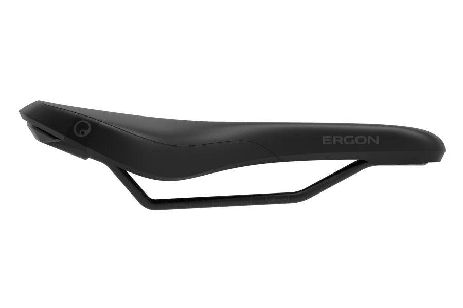 Ergon SMC Women's MTB and road bike saddle with ergonomic design and comfortable support for cycling.