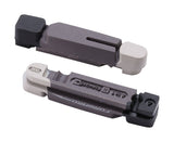 BBB BBS-27T TechStop 3 compound road brake pads compatible with Shimano, Sram, and Campagnolo bike braking systems.