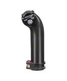 Bontrager round carbon seatpost mast cap with 10mm ears for Trek bikes, showcasing sleek carbon finish and mounting details