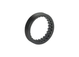 Bontrager DT240 rear hub aluminum ring nut in grey for 130/135mm OLD bicycle wheel component.