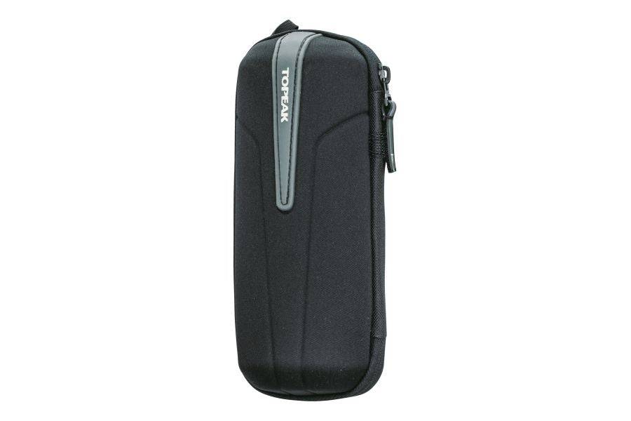 Topeak Cage Pack seat pack with bottle cage mount, organizer, and mesh pocket for bike accessories storage.
