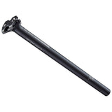 Ritchey Comp Carbon 2-Bolt seatpost made of matte UD carbon fiber with dual bolt clamp for bike components.