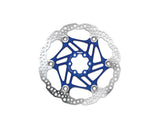 Hope Universal 6 Bolt Floating Disc Rotor for mountain bike braking, showing the metal rotor with bolt holes and branding.