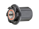 Bontrager Rapid Drive 11-speed freehub body in black for 142/148mm old frames, used on bicycle components.