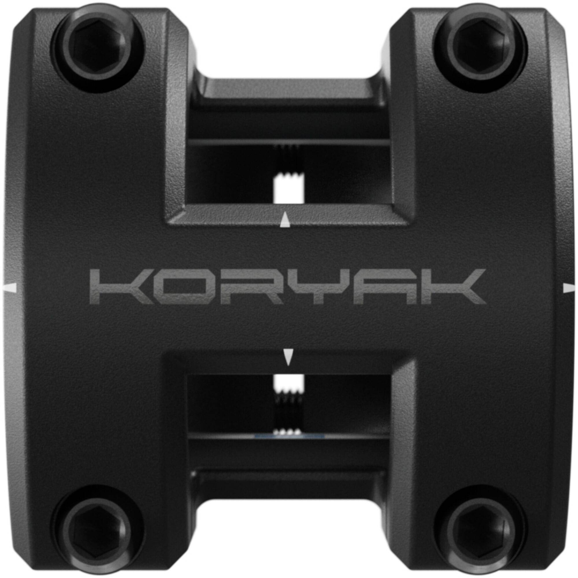 PRO Koryak 3FIVE alloy mountain bike stem with 35mm length and 0-degree angle, designed for riser handlebars.