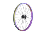 Trek 24-inch mountain bike rear wheel with 6-bolt disc brake mount, 28-hole, 8-speed compatible mountain bike component