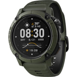 Coros Nomad outdoor GPS watch in green with adventure journal and multiple sport modes, designed for outdoor activities and tracking.