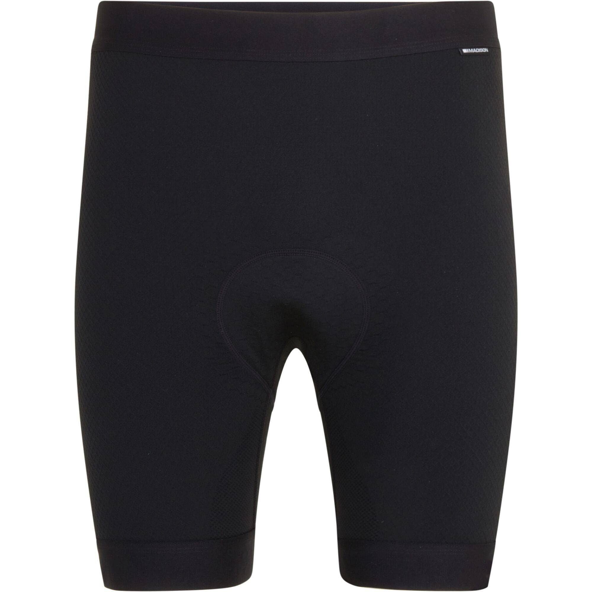 Madison women's cycling gel pad liner shorts with dual density chamois for comfortable bike riding.