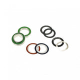 Enduro Bearings BSA Bearing Kit ABEC-3 silver for SRAM GXP bottom brackets, showing the bearings and packaging.
