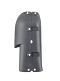 Trek 2023 Fetch+ 4 Cargo Bike motor cover set in black, protective components for cargo bike motor protection.
