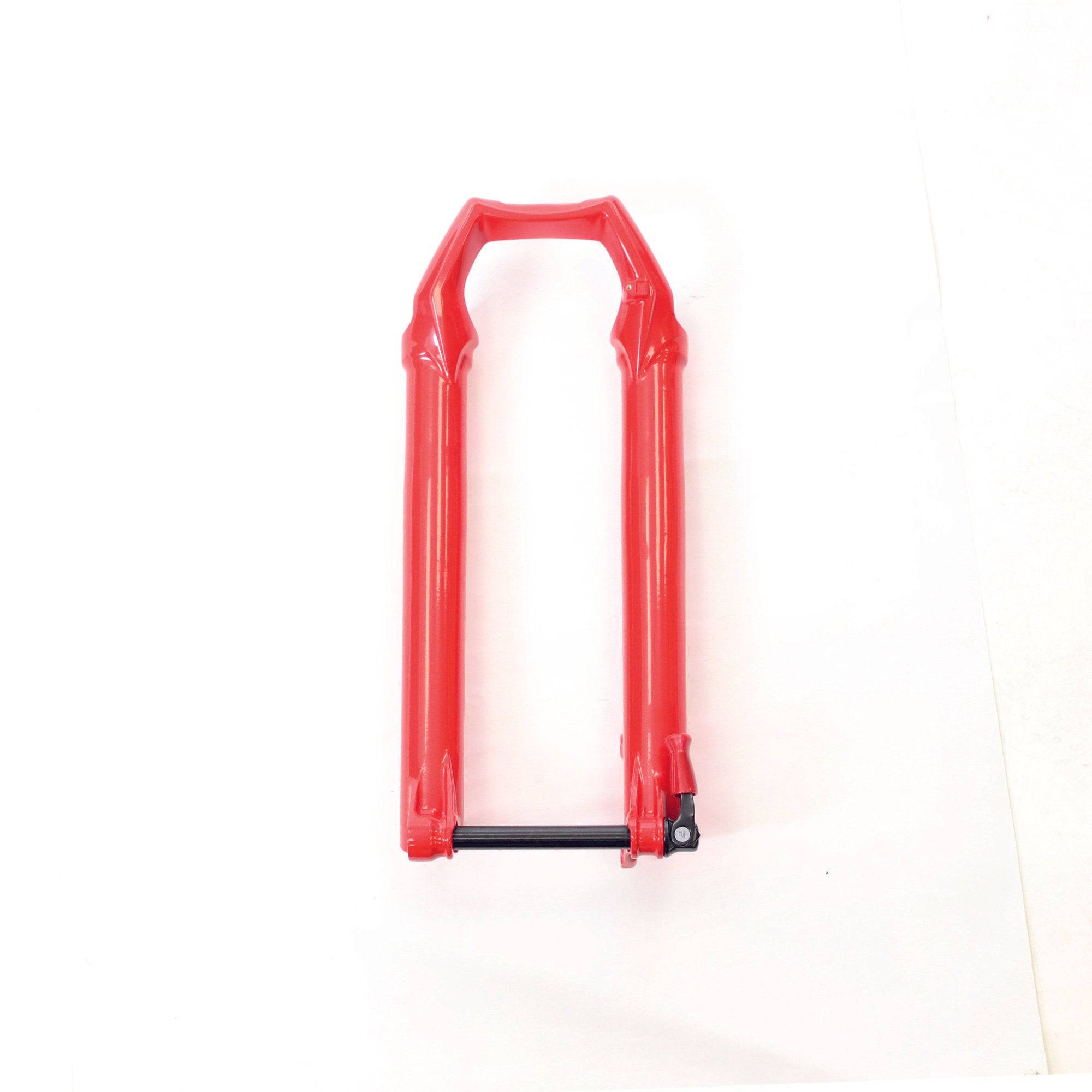 Marzocchi Z2 34 fork lower assembly with 100-150mm travel and 15x110mm QR axle, bike suspension component, spare part