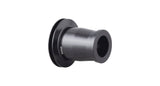 Black Bontrager Ratchet EXP road disc hub 12mm non-drive axle end cap for 142mm wheels, component for bike maintenance