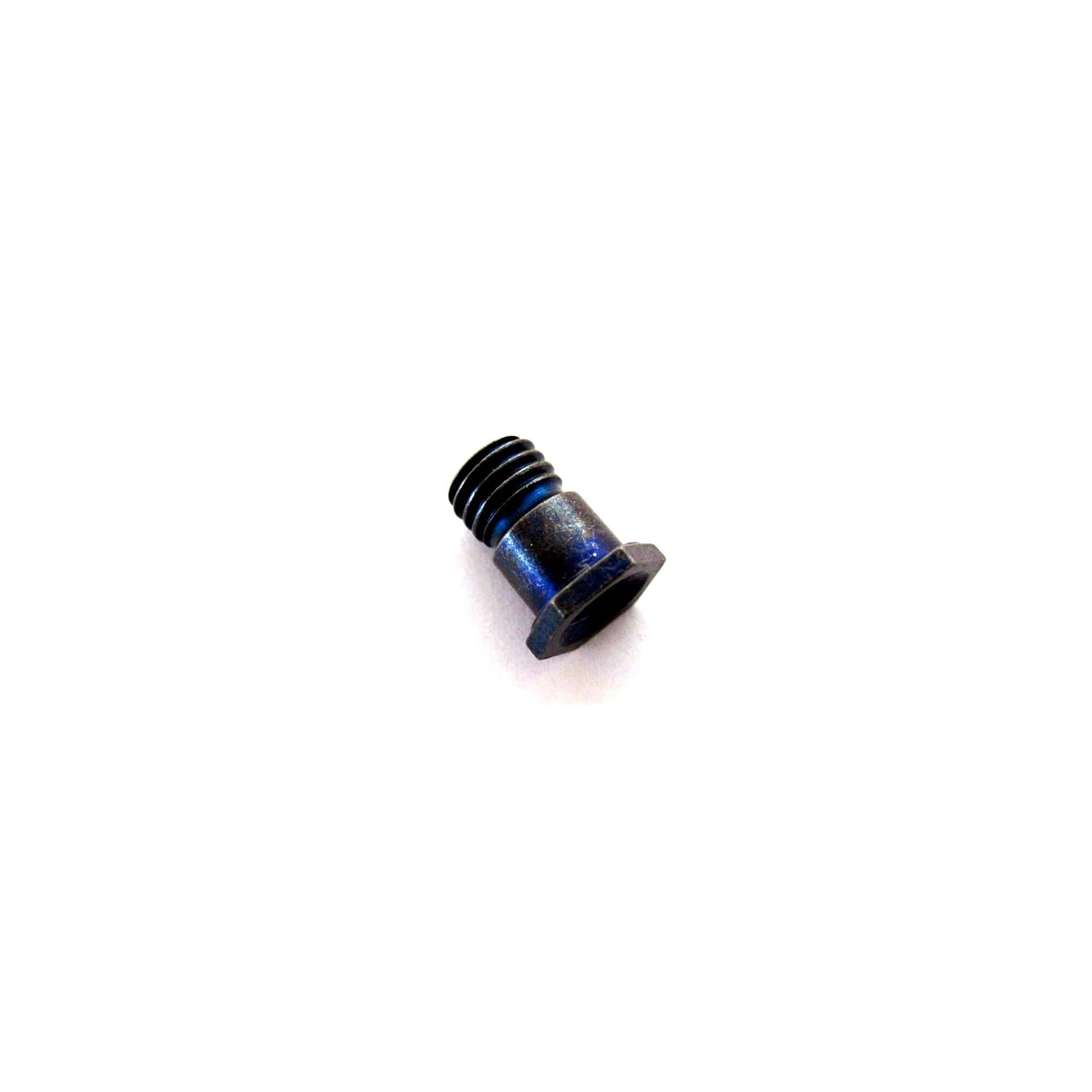 Fox Shock Trek Float RG rear shock piston bolt with 8mm hex and 1/4-28 thread, showing the metal bolt against a plain background.