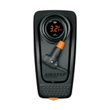 SKS Airstep Digi Foot Pump with digital gauge for accurate tyre inflation, featuring a sturdy foot pedal and easy-to-read display.