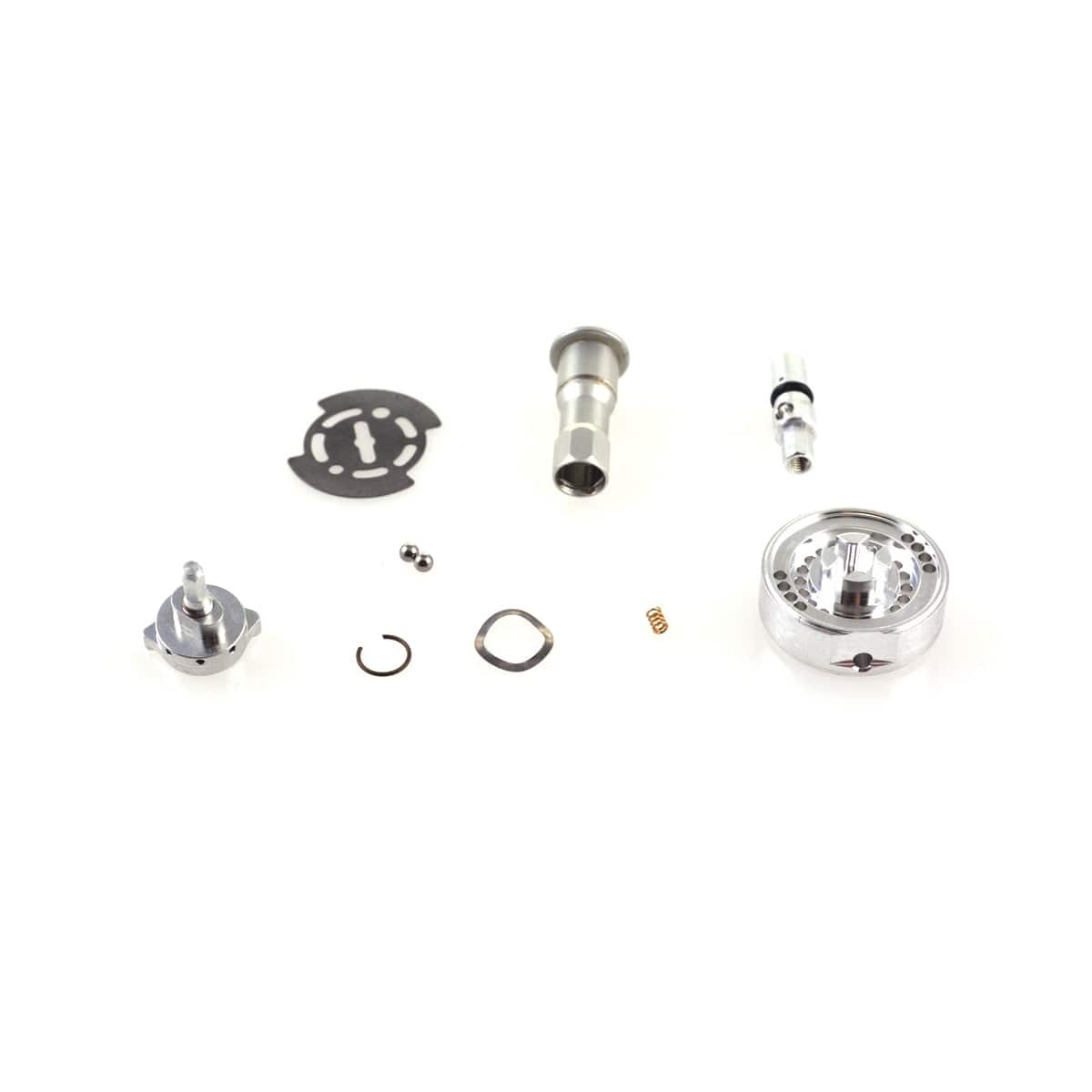 Fox Fork FIT4 F-S top cap parts remote U-cup push-lock for 2018 suspension upgrade, shown in close-up image.