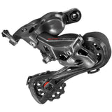 Campagnolo Super Record 12-speed rear derailleur with 3D Embrace technology, showcasing high-performance bike component details.
