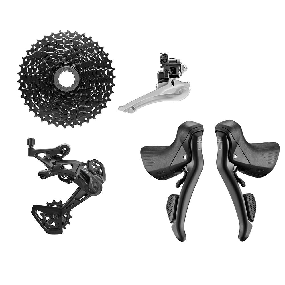 Microshift Sword Black Gravel Groupset | Swinnerton Cycles