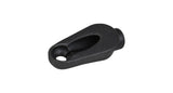 Trek hydraulic housing front frame grommet in black for bike cable routing, component detail showing cylindrical rubber part