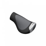 Ergon GP1 Evo Single Twistshift Grips Black/Grey Nexus/Rohloff Aluminium