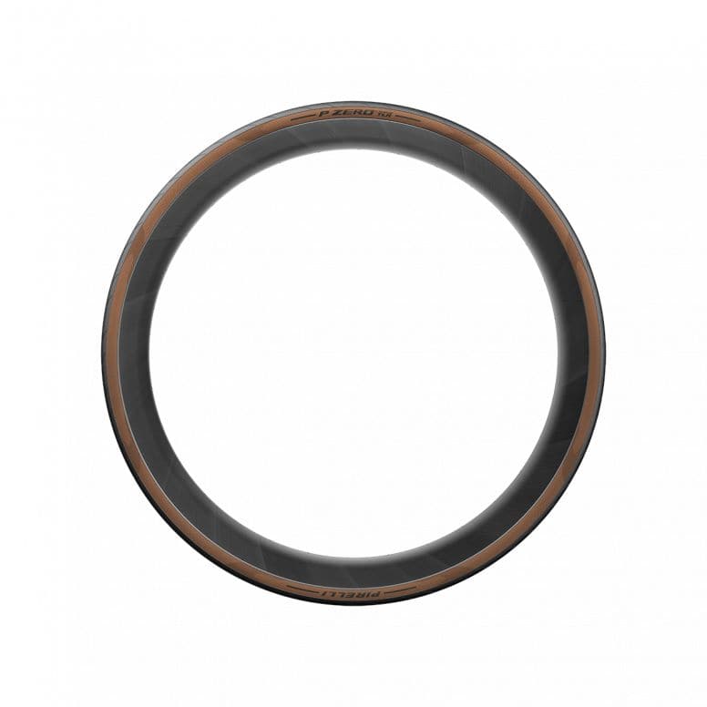 Pirelli P Zero Race TLR Classic tire for road bikes, showing the high-performance Pirelli branding and tread pattern.