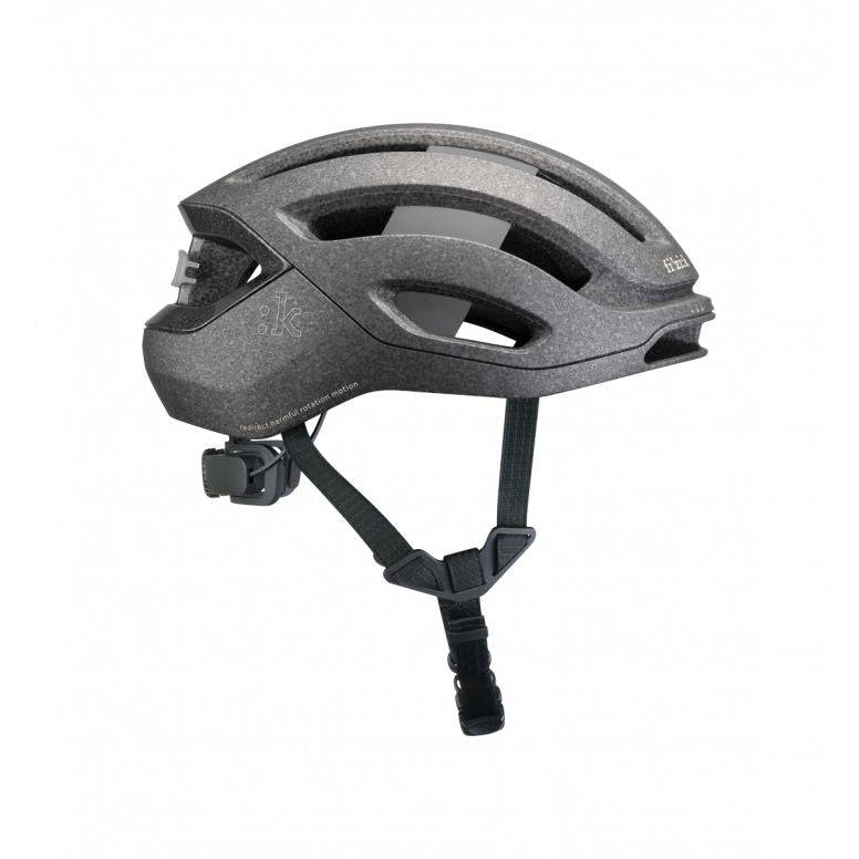 Fizik Kudo cycling helmet with MIPS, ventilation, and rear light, designed for safety and airflow during bike rides.