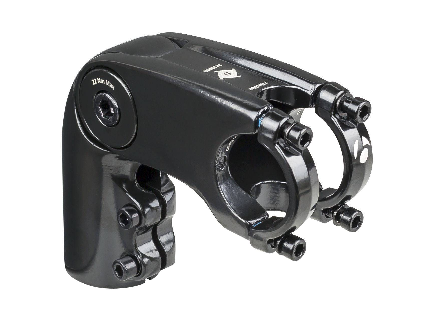 Bontrager Blendr adjustable threadless stem for 31.8mm handlebars, component with no bolt, bike handlebar part