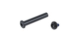 Trek rear shock pin-to-trunnion 16mm upper mount kit in black hardware for bicycle suspension components.