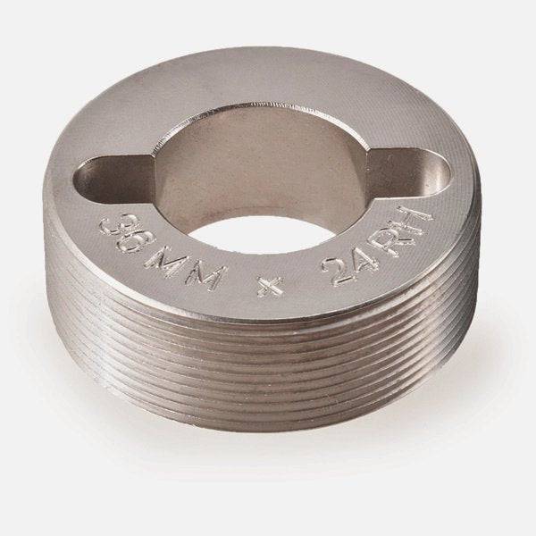Park Tool 688 bushing with 36mm x 24 TPI Italian thread, designed for BFS-1 workshop tool replacement, shown in the image.